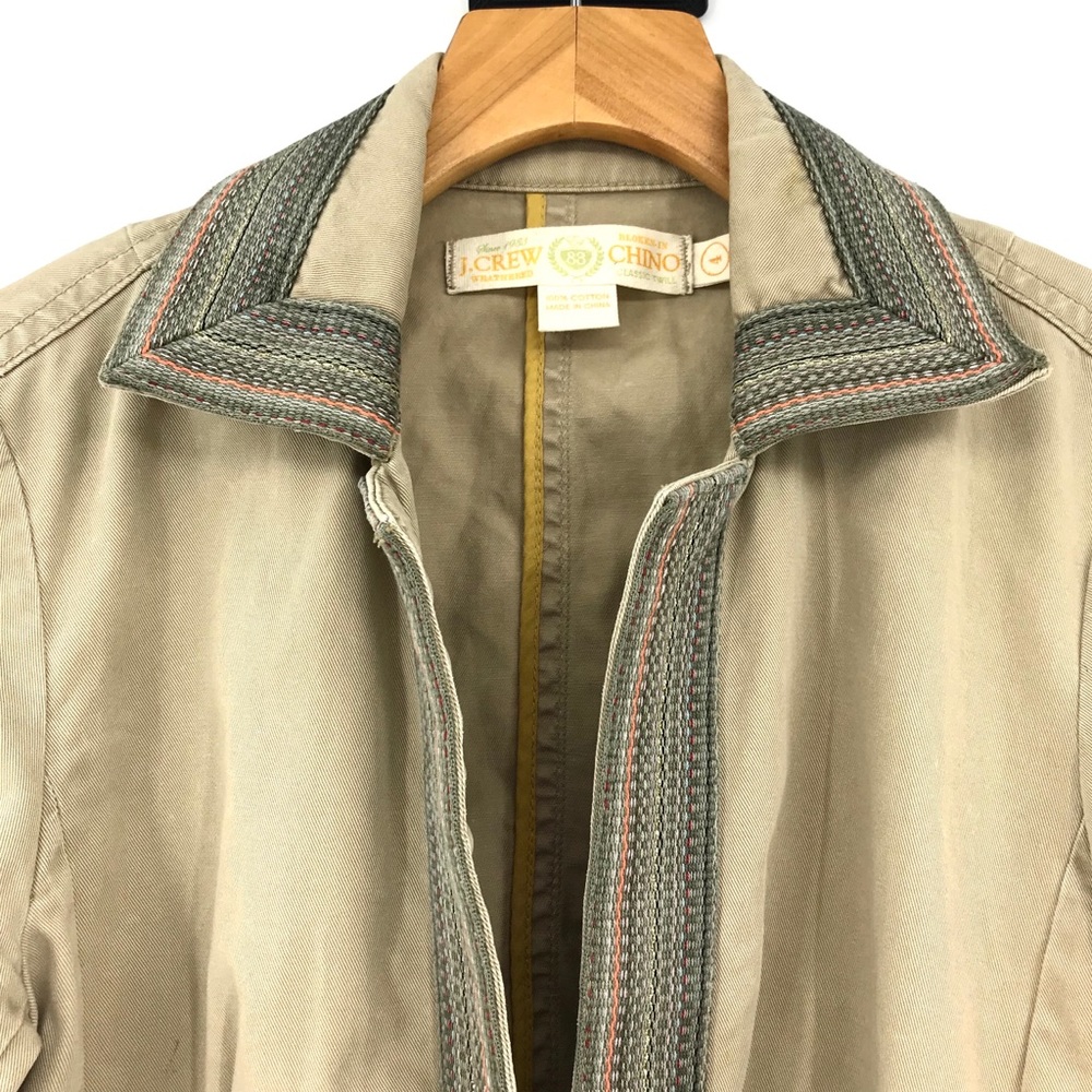 💕SALE💕 J.Crew Tan Weathered Twill Chino Jacket - Picture 5 of 8